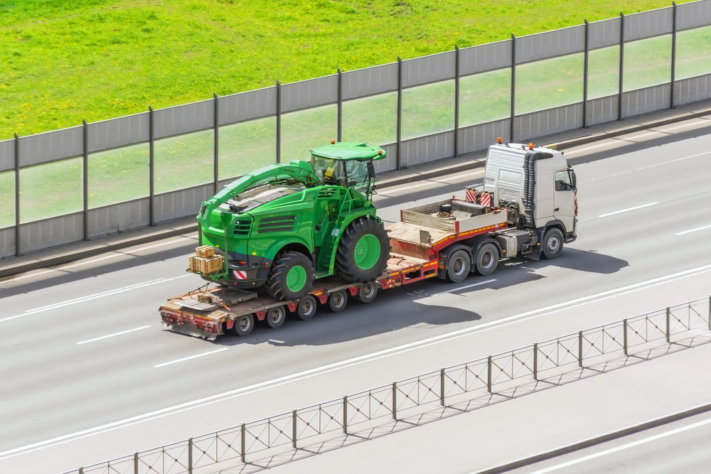 Assurer la sécurité des véhicules pour le transport d'engin de chantier