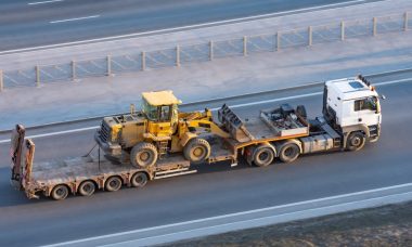 sécuriser le transport d'engins de chantier